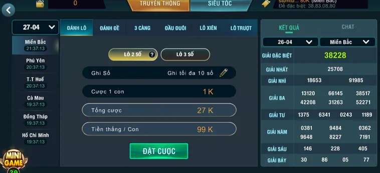 Lô Đề 1 Ăn 900 Tại B52 Club Trải Nghiệm Xổ Số Trực Tuyến Đỉnh Cao