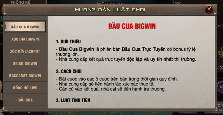 Bầu Cua BigWin Livestream Tại B52 Club Trải Nghiệm Giải Trí Nhanh Với Thưởng Lớn Hấp Dẫn