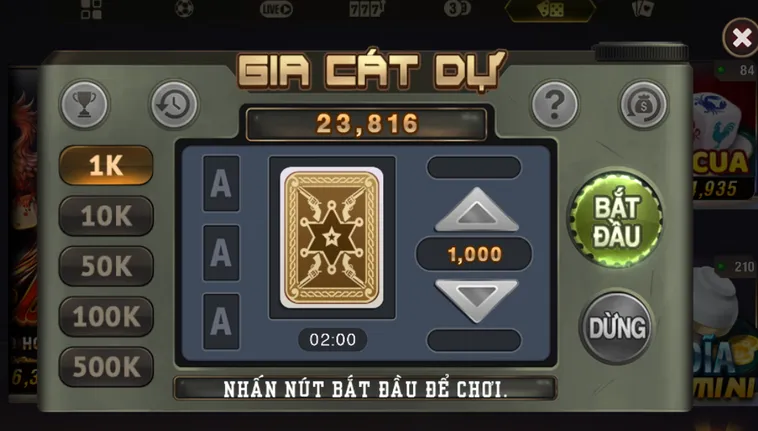 Minigame Mini Gia Cát Dự Tại B52 Club Trải Nghiệm Dự Đoán Khoa Học Hàng Đầu