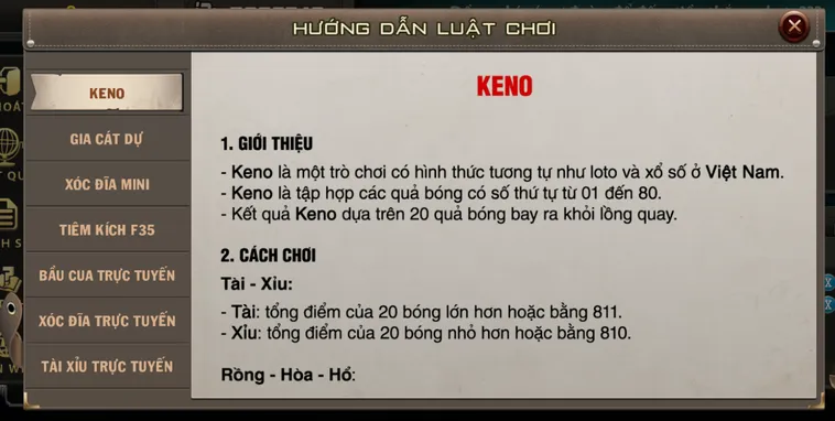 Tuyệt Chiêu Chinh Phục Keno Tại B52 Club Nhận Thưởng Lớn Hàng Ngày