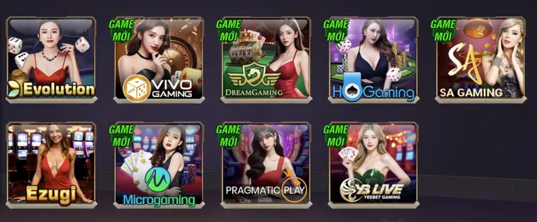 Danh Mục Các Trò Chơi Tại Sảnh LiveStream Casino B52 Club Sân Chơi Cá Cược Trực Tuyến Đẳng Cấp Với Dealer Xinh Đẹp