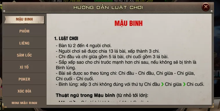 Bí Quyết Chơi Mậu Binh Tại B52 Club Tăng Tỷ Lệ Thắng Cho Mọi Game Thủ