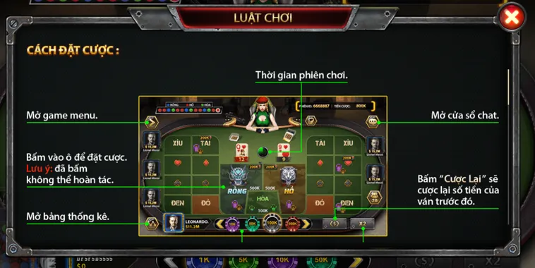 Tuyệt Chiêu Chinh Phục Rồng Hổ Tại B52 Club Nhận Thưởng Lớn Mỗi Ngày