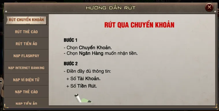 Rút Tiền Về Ngân Hàng Tại B52 Club Giao Dịch Nhanh Chóng An Toàn Cho Hội Viên
