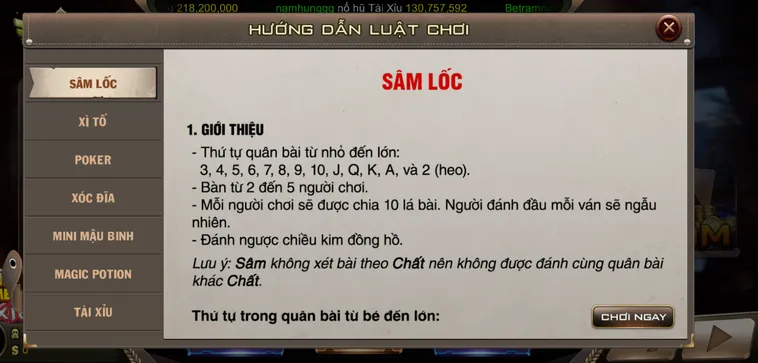 Bí Quyết Chinh Phục Game Sâm Lốc Tại B52 Club Dành Cho Mọi Game Thủ