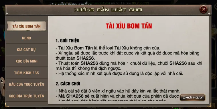 Hướng Dẫn Cách Chơi Casino Tài Xỉu Bom Tấn Tại B52 Club Nhận Thưởng Lớn