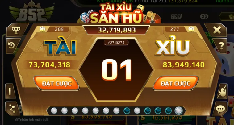 Hướng Dẫn Cách Chơi Casino Tài Xỉu Tại B52 Club Nhận Thưởng Lớn Hàng Ngày