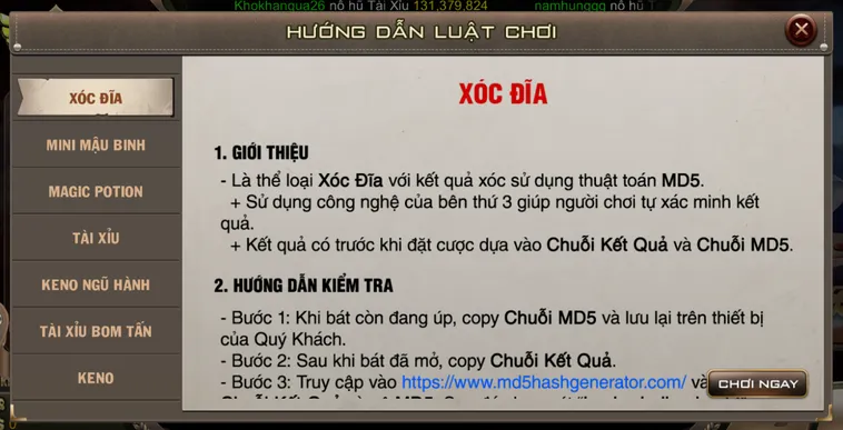 Casino Xóc Đĩa Tại B52 Club Sảnh Game Giải Trí Đỉnh Cao Dành Cho Cược Thủ